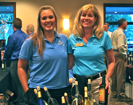 Leah Ernstberger and Sally DeWees of Huber Winery