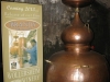The copper Portuguese pot still used to make Wollersheim\'s first batch of Brandy.